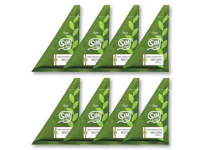 シムカラーＥＸ（8パック）　ブラウン写真