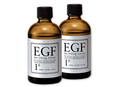 ＥＧＦリフティングローション（化粧水）　2本組写真
