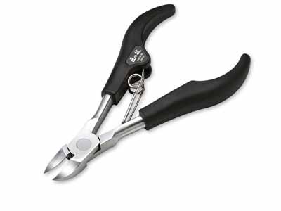 予約　ステンレス製ニッパーつめきり　つめ飛びガード付き写真