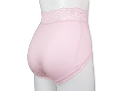 予約　トラタニ3Ｃショーツ　ハイウエスト（3枚組）（ピンク）Ｌ写真