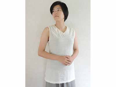 予約　ウールガーゼ・ボディウォーマー　あっため得るウールＬ　生成写真