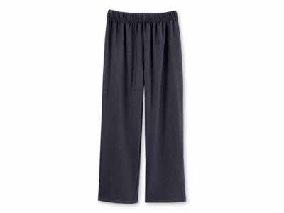 予約　まるで毛布のような裏起毛ホームパンツ（ネイビー）ＬＬ−3Ｌ写真