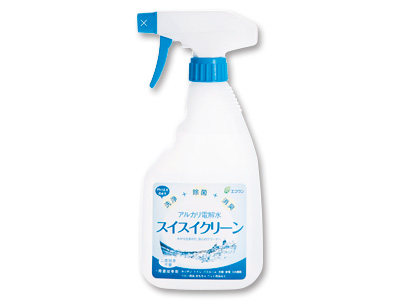 アルカリ電解水スイスイクリーン ボトル写真