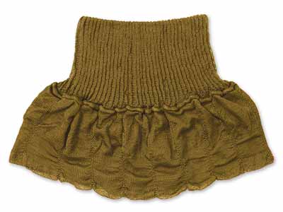 予約　しっとりシルクネックカバー（オリーブ）写真