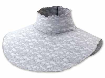 予約　首元綺麗　フォーマルネックカバー　ライトグレー写真