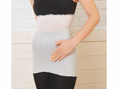 予約　Ｐｒａｋｒｉｔｉ　Ｗｅａｒｉｎｇシルク100％腹巻　キナリ（無染色）写真