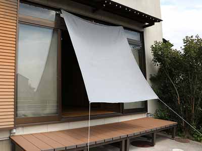 予約 イチオリシェード 和モダン(禅グレー)写真