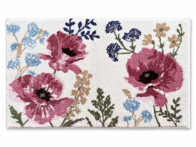 予約　洗えるコーナー吸着玄関マット　セレーナ　50×80写真