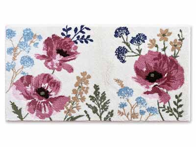 予約　洗えるコーナー吸着玄関マット　セレーナ　60×110写真