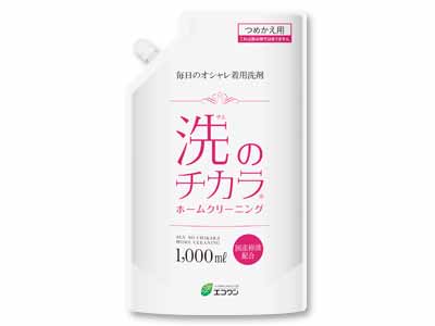 詰替用・洗のチカラ(洗濯用洗剤)1000ML写真