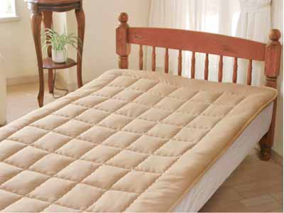 キャメル敷きパッドシングル写真