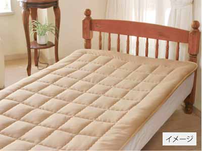 キャメル敷きパッドダブル写真