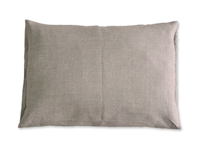 予約　リネンピローケース　ナチュラル写真