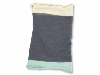 予約　日本製　かぜまとう、ふんわりガーゼの綿麻ネックカバー写真