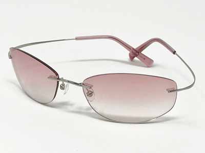 予約　オールタイムサングラス　チタンＦ　ピンク写真