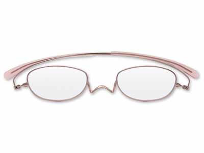 予約　ペーパーグラス　オーバル　ピンク　＋3.0写真