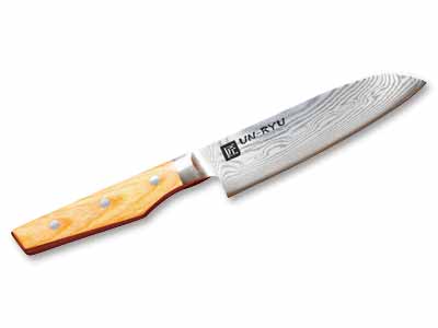 予約　匠　ＵＮ−ＲＹＵ　ミドル三徳包丁写真