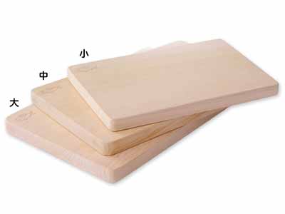 予約　青森ひば一枚板のまな板　小写真