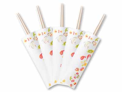 予約　祝箸　招福　5膳写真