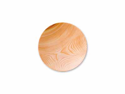 予約　国産ひのきのお皿　18CM写真