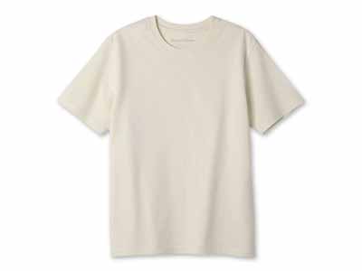 予約　ＯＣベーシックＴシャツ・生成り・ユニセックスＭ写真