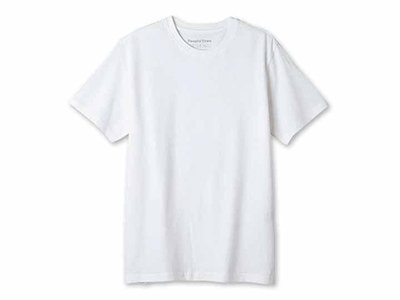 予約　ＯＣベーシックＴシャツ・エコホワイト・ユニセックスＭ写真