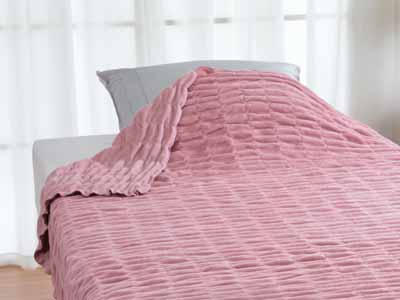 ウォームサポート　シングルケット　ピンク写真