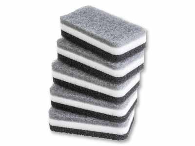 デイリースポンジソフト　モノトーン　5コ組写真