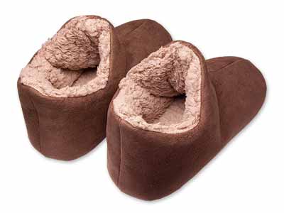 予約　極暖　足が包まれるスリッパ　Ｍサイズ写真