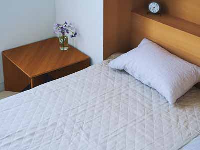 リネンヘンプ混敷パッド（裏面：綿生地）生成写真