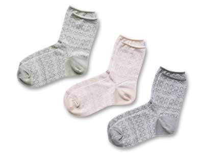 予約　日本製　綿100％ゴムなし消臭ソックス写真