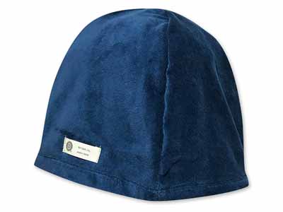 予約　Ｂｅ今治サウナハットゆったりサイズ　ネイビー（シャーリング）写真