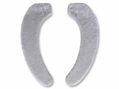 予約　すごふわ便座クッション　グレー写真