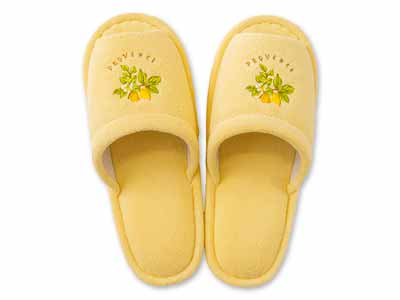 予約　プロヴァンスシエル　スリッパ　イエロー写真