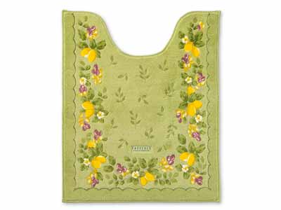 予約　プロヴァンスシエル　ロングトイレマット　グリーン写真