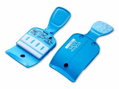 予約　しっぷ貼りひとりでペッタンコ　ブルー写真