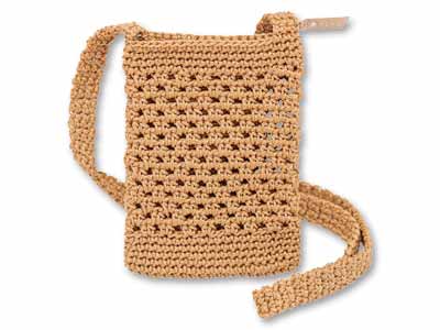 予約　マルシェシリーズ　スマホショルダーバッグ　ベージュ写真