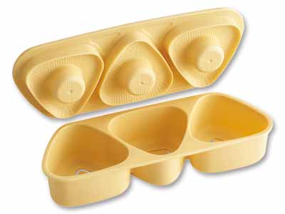 予約　具がたっぷり入る　おにぎり押し型　イエロー写真