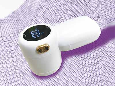 予約　ハンディ毛玉取り写真