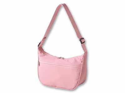 予約　ラウンドウォークバッグ　ピンク写真