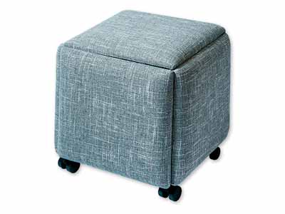 5ｉｎ1コンビネーションスツール（5脚組）グレー写真