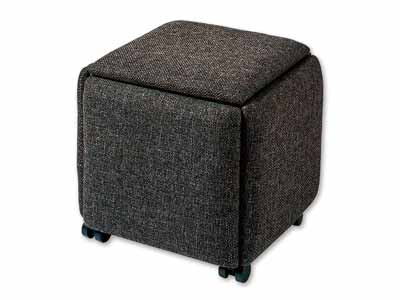 5ｉｎ1コンビネーションスツール（5脚組）ブラウン写真