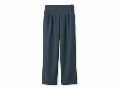 予約　ｅｃｌａＴ　ｓｔｙｌｅ　スタイルアップ　上品ワイドパンツ　チャコールグレー　Ｍ写真