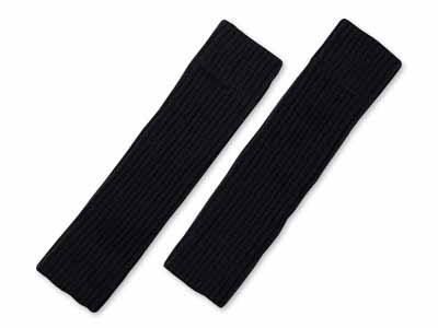 予約　内側シルク2重編みのびのびレッグウォーマー写真