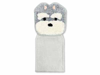 予約　ファンディットアニマル　ペーパーホルダーカバー　シュナウザー写真