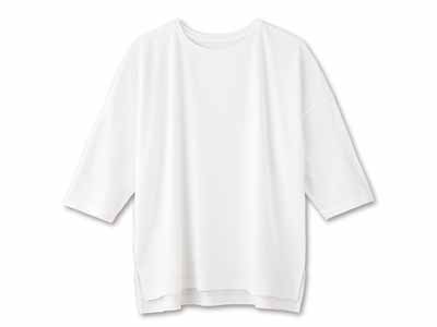 予約　ＴＡＫＥＦＵリラックスＴシャツ　オフホワイト写真