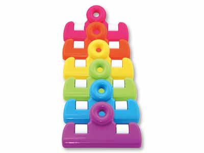 予約　レインボークリップ　ミニ　6コ組写真