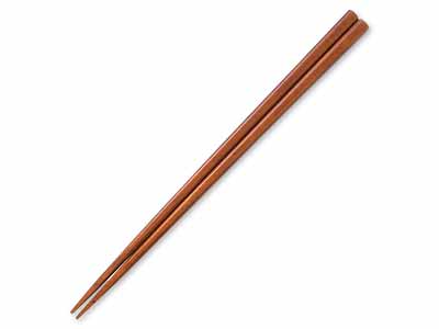 予約　カエデさい箸　ウルシ写真