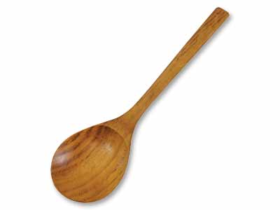 予約　クリ調理スプーン　ウルシ写真