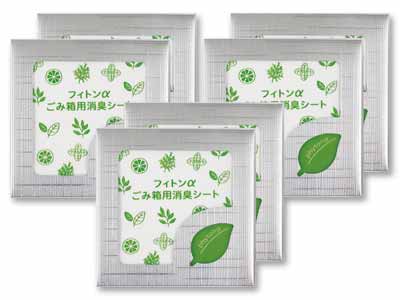 フィトンαごみ箱用消臭シート　6コ入写真